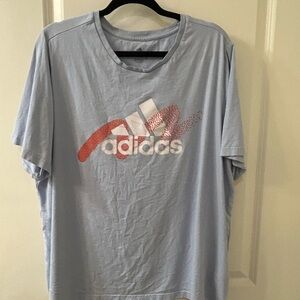 Adidas Women’s Sky Blue Graphic Tee